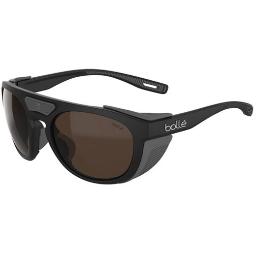 Bolle Adventurer Sunglasses, Black Matte/Bolle 100 Gun